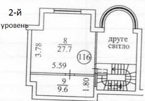 Продажа 2-х уровневой, 4-х комнатной квартиры, ЖК «Липская башня». Киев