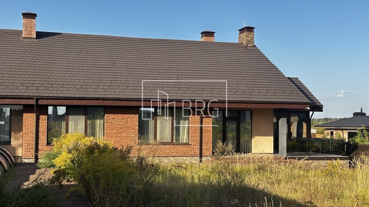 Новый современный дом 289м с крытым бассейном Ходосеевка. Київська обл