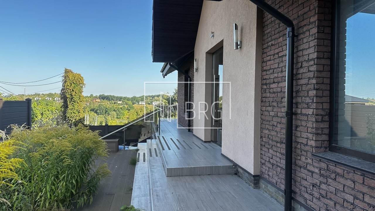 Новый современный дом 289м с крытым бассейном Ходосеевка. Київська обл