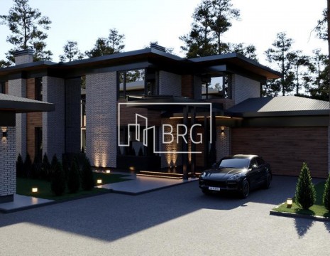 Продажа нового современного дома с бассейном 384м Козин. Київська обл